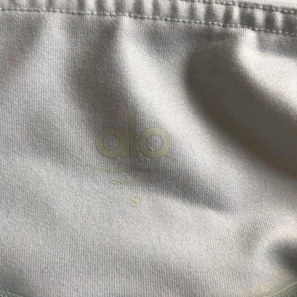 ALO YOGA | Silver gray metallic ombré pant, S - Picture 7 of 7